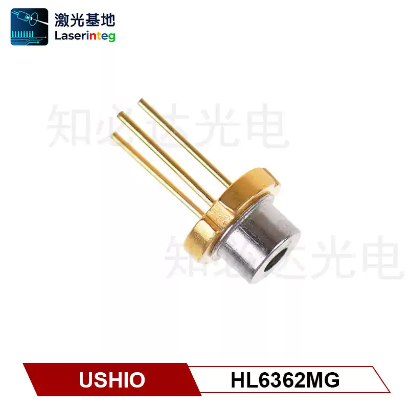 USHIO 牛尾 640nm 45mW 全新红光激光二极管 HL6362MG