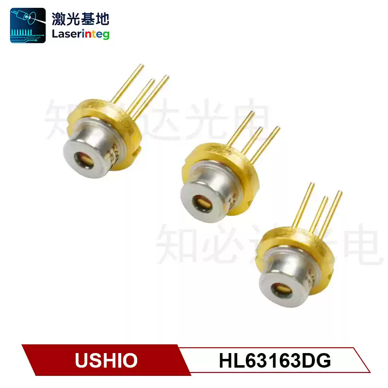 USHIO 牛尾 633nm 100mW 全新红光激光二极管 HL63163DG