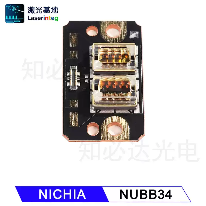 NICHIA 日亚455nm 46W 蓝色激光二极管 NUBB34