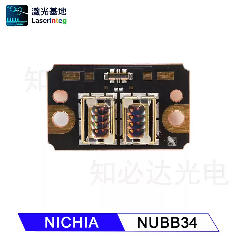 NICHIA 日亚455nm 46W 蓝色激光二极管 NUBB34