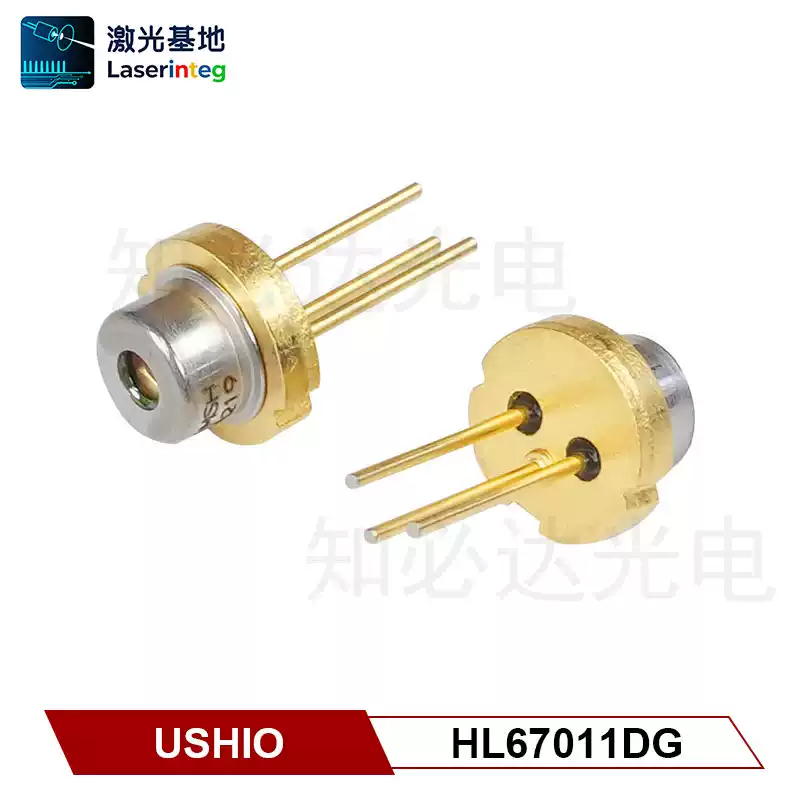 USHIO 牛尾 671nm 210mW 全新红光激光二极管 HL67011DG
