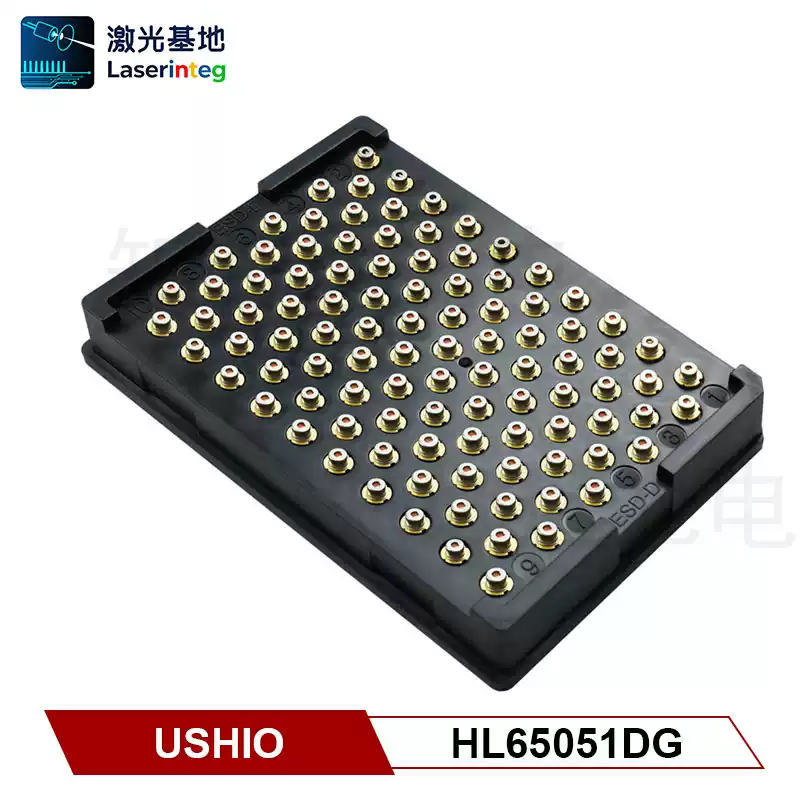 USHIO 牛尾 660nm 130mW 全新红光激光二极管 HL65051DG