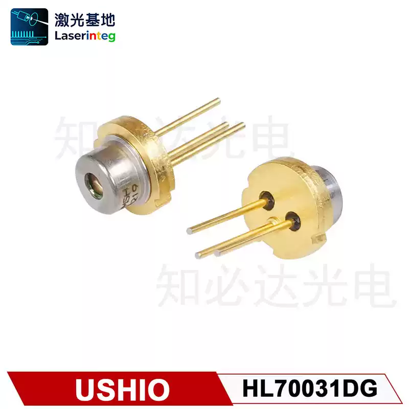 USHIO 牛尾 705nm 210mW 全新红光激光二极管 HL70031DG	