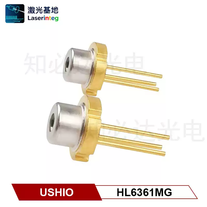 USHIO 牛尾 639nm 25mW 全新红光激光二极管 HL6361MG	