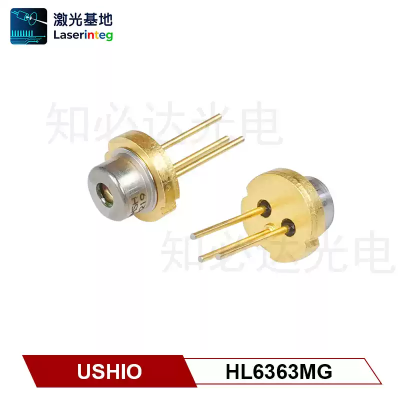 USHIO 牛尾 640nm 45mW 全新红光激光二极管 HL6363MG