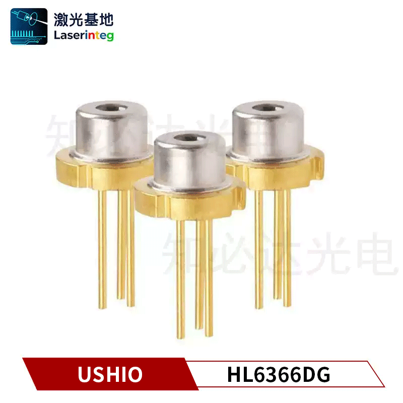 USHIO 牛尾 642nm 90mW 全新红光激光二极管 HL6366DG/HL6367DG