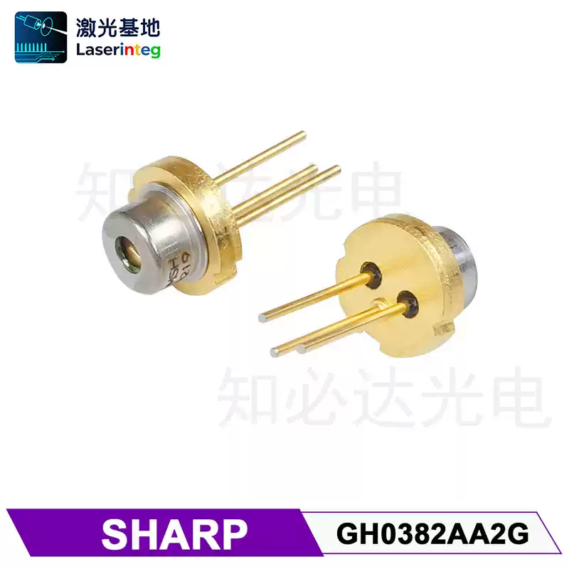 SHARP 夏普 380nm 200mW 全新紫外激光二极管 GH0382AA2G