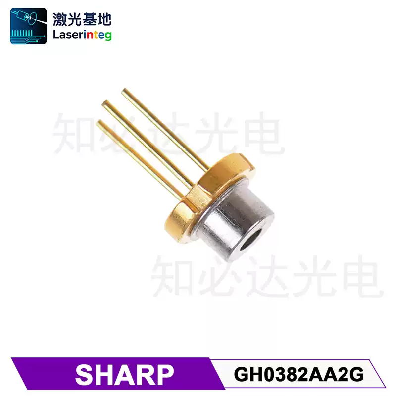 SHARP 夏普 380nm 200mW 全新紫外激光二极管 GH0382AA2G