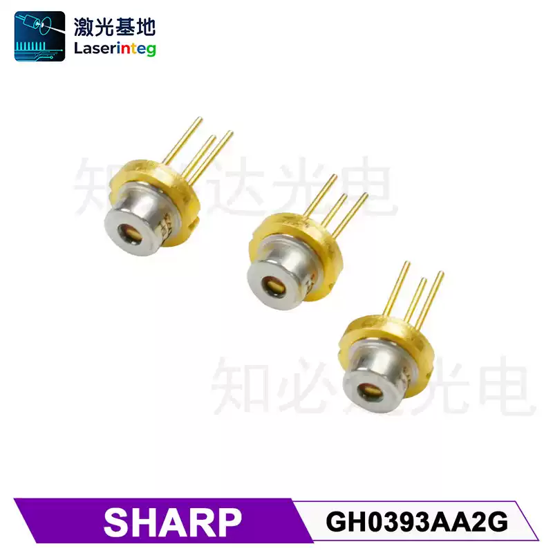 SHARP 夏普 395nm 300mW 全新紫外激光二极管 GH0393AA2G