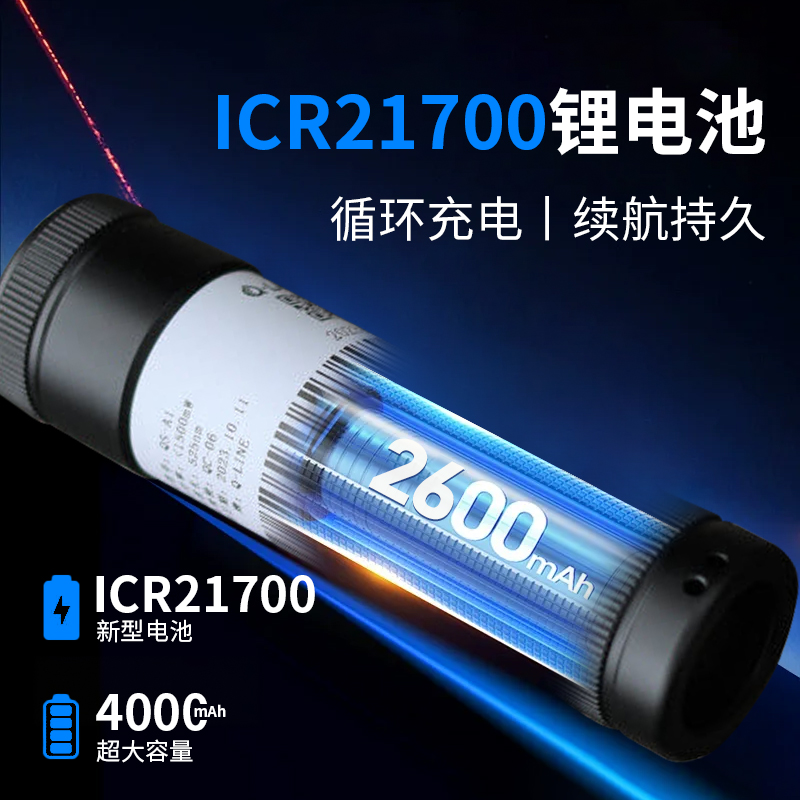 520 525nm 1-1.5W 1000米M水下指示照明潜水绿色光激光器手电