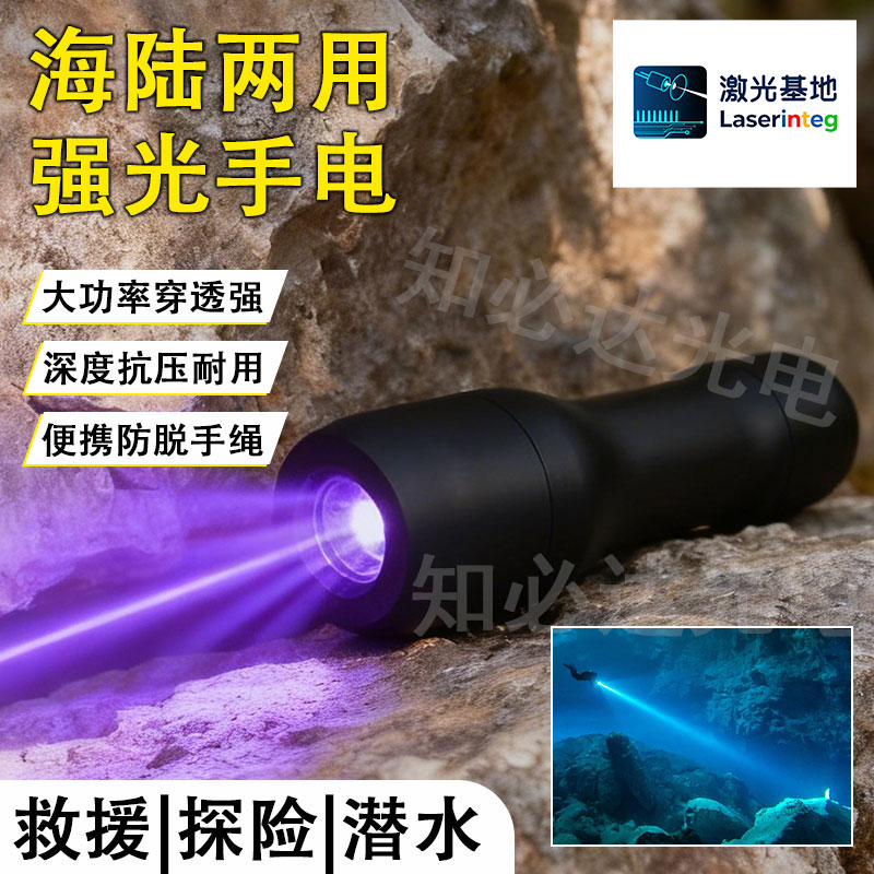 DS8激光手电450-638nm潜水探险指星激光笔指示器